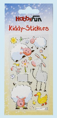 Kiddy Stickers bunt, Tiere ( VI )